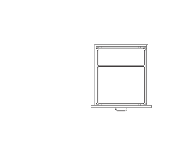 CompX FFSK Timberline, Letter File Frame Kit Cut To Size Kit For Hanging Files