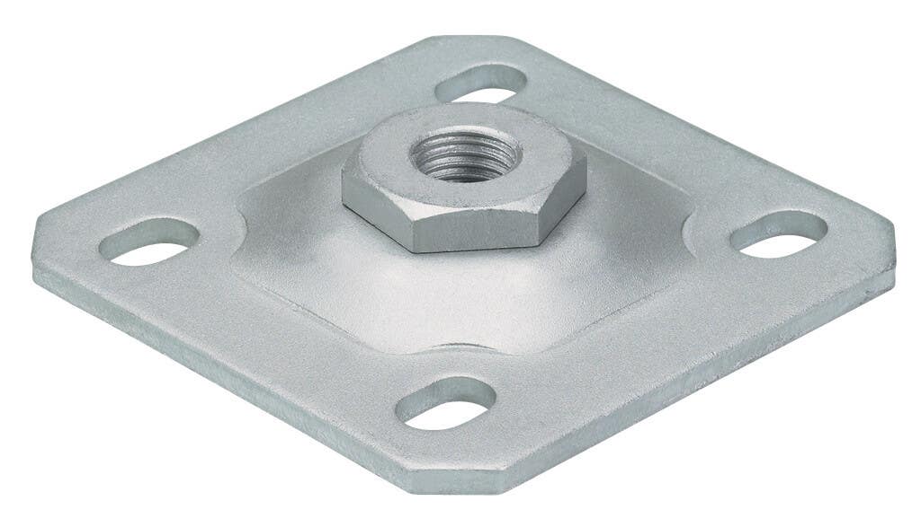 Locinox 1005WP Hot-Dip Galvanized Wall Plate