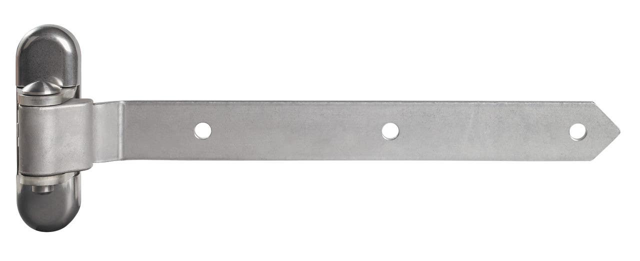 Locinox 3DW 180 Deg. 3-Way Adjustable Strap Hinge, Hot-Dip Galvanised Steel, 2-Pcs.