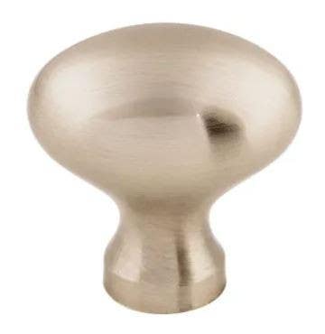 Top Knob M750 Oil Rubbed Egg Knob, 1-1/4" L x 1-1/4" H, Oil Rubbed Bronze