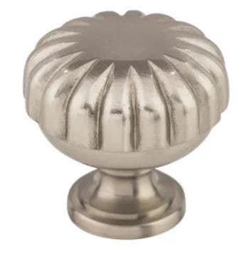 Top Knob M756 Oil Rubbed Melon Knob, 1-1/4" L x 1-1/4" W, Oil Rubbed Bronze