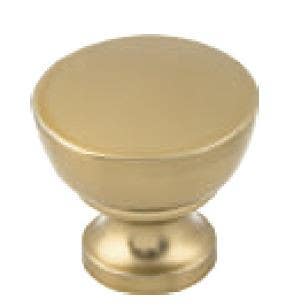 Top Knob M1 Nouveau III Bergen Knob, 1-1/4" L x 1-1/4" W