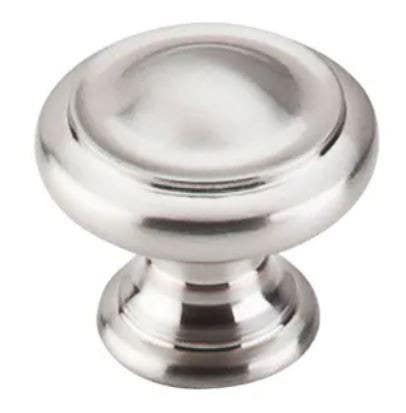 Top Knob M156 Nouveau III Dome Knob, 1-1/8" L x 1-1/8" W