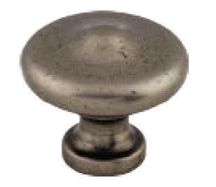 Top Knob M Dakota Peak Knob, 1-5/16" L x  1-5/16" W