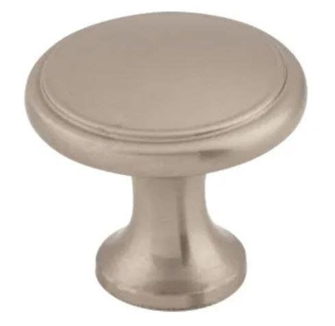 Top Knob M219 Nouveau Ringed Knob, 1-1/8" L x 1-1/8" W