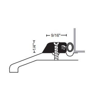 NGP 4V Aluminum & Vinyl Stop Strip