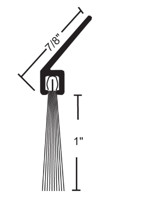 NGP 603 Nylon Brush Perimeter Seal