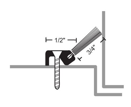 NGP 625 Nylon Brush Perimeter Seal