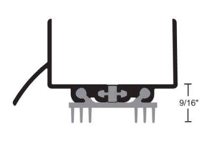 NGP 819T6 Thermoplastic Thermal Break Door Shoe