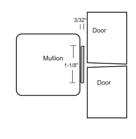 NGP 5100S Gray Silicone Mullion Seal