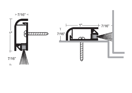 NGP 9675 High Temperature Nylon Brush Plus Sweep or Perimeter Seal
