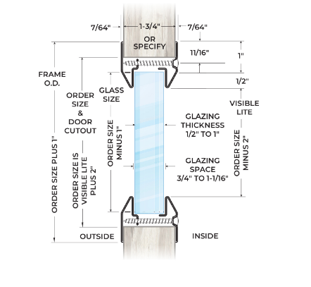 NGP LoPro-IS Low Profile Lite Kit for Variable Door & Glass Thicknesses