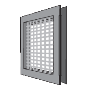 NGP L-SG100-TB Thru-Bolted Lite Kit w/ Security Grill