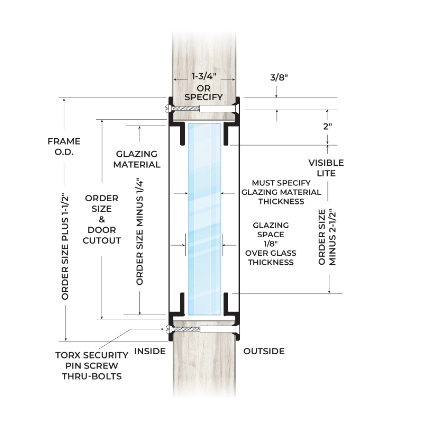 NGP SG-10 Thru-Bolted Security Lite Kit
