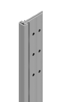 NGP HD1800 Concealed Continuous Geared Hinge 1/8" Door Inset, for 1-3/4" Doors