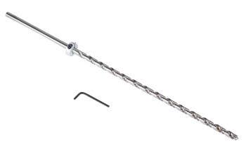 Hafele 001.35.053 Puck Light 3/8" X 18" Drill Bit With Stop