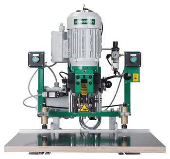 Hafele 001.97.080 ZBox Machine, Grass Pro I for Grass Zargen, 110V Single Phase