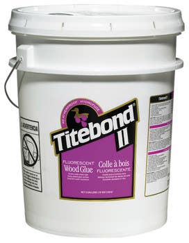 Hafele 003.15.014 Titebond II Fluorescent Glue, 5 GAL, Pail