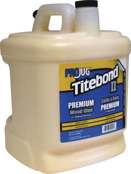 Hafele 003.15.016 Titebond II Premium Wood Glue Projug 2.15 GAL
