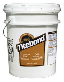 Hafele 003.15.092 Titebond Doweling LV Wood Glue 5 GALLONS