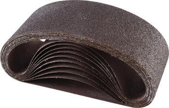 Hafele 005.32.0 Portable Belt, Resin Cloth, Aluminum Oxide 10PK