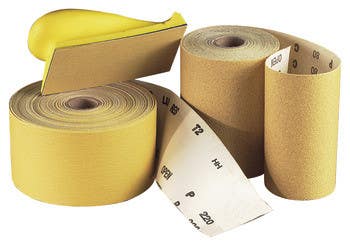 Hafele 005.32. Abrasive Paper Roll, 4 1/2" Aluminum Oxide, PSA