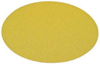 Hafele 005. Abrasive Paper Discs, 5", Aluminum Oxide , Hook-N-Loop , No Holes, 100/Pk