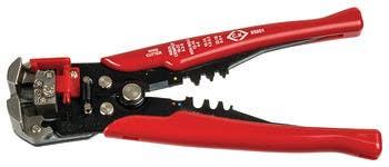 Hafele 006.11.050 Wire Insul Stripper, ST BL/PL RD