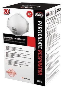 Hafele 007.48.314 N95 Particulate Respirator (20/PK)