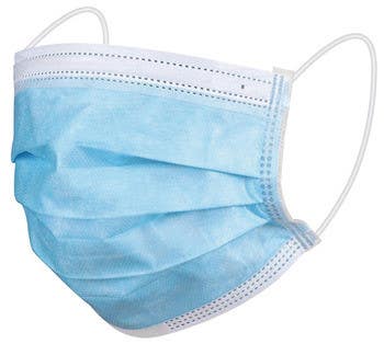 Hafele 007.48.316 Face Mask PPE DISP 3-PLY SGL USE 50/PK