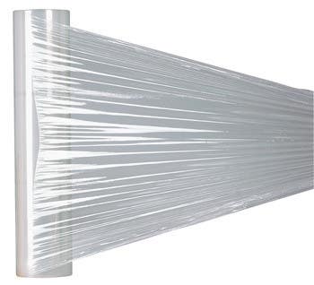 Hafele 007.81. Heavy Duty Stretch Wrap for Securing Work Pieces w/ Corrugated Handle, Clear