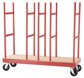 Hafele 007.91.180 Lateral Parts Cart, 2000 lb. Capacity