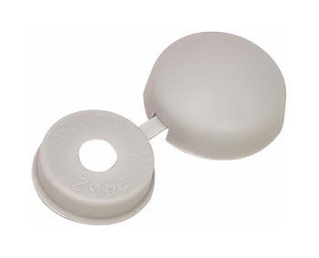 Hafele 045.06.909 Snap Cap 8 Screw PL Silver