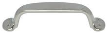 Hafele 103.06. Handle Bungalow Zinc M4 CTC 96MM
