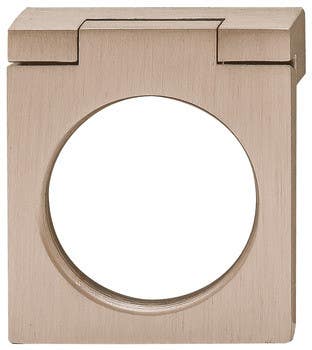 Hafele 106.34.643 Handle Brass Brushed Nickel 102BR33 M4 CTC 25MM