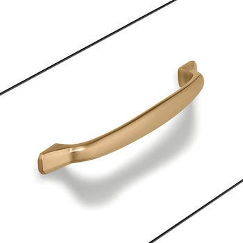 Hafele 106.70.153 App Handle Zinc Brushed Nickel M6 CTC 12"