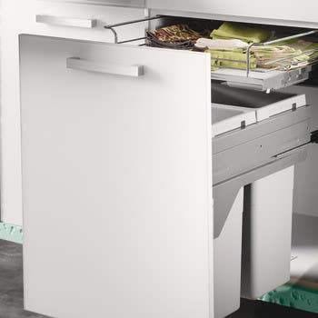 Hafele 503.70.511 Pull Out Waste Bin, Hailo Euro Cargo 44