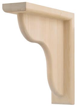 Hafele 194.69. Countertop Support Birch 2 1/2"