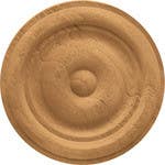 Hafele 194.78. Carved Rose Flower 2 7/8X3/8