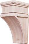 Hafele 198.12. Arcadian Corbel 4 1/4" X 5" X 9