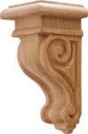 Hafele 198.13. Screwoll Corbel 2 7/8" X 3" X 6