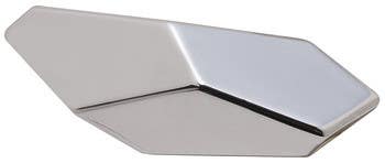 Hafele 113.97.231 Handle Geode Zinc Chrome Polished M4 CTC 32MM