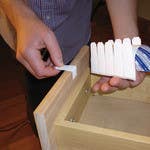 Hafele 114.99.802 Tapenix Temporary Drawer Pull Peel And Stick White 200PK