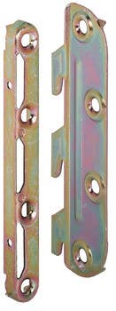 Hafele 271.03.930 Bed Fitting, Noval K