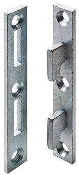 Hafele 271.33.008 Berliner Bed Fitting, 105 mm