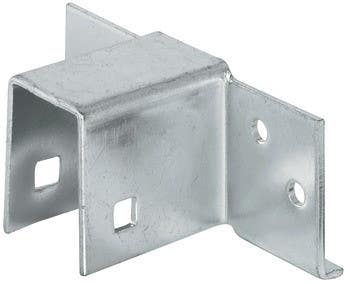 Hafele 273.07.937 Bed Plinth Connector, For Single And Double Beds