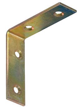 Hafele 260.28. Corner Brace , Blue Galvanized
