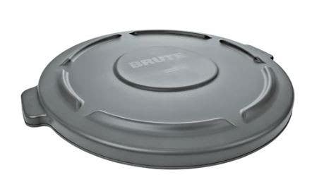 Rubbermaid Commercial Products FG264560BLA Brute Self Draining Lids, 44 GAL, Black Finish