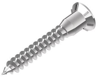 Hafele 264.40.191 Self-Countersinking Connector, Confirmat PZ2 Cross Slot
