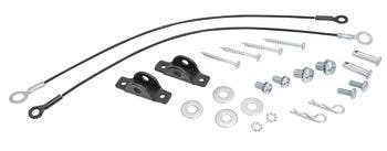 Hafele 271.98.111 Anti-Tip Kit, For TVs